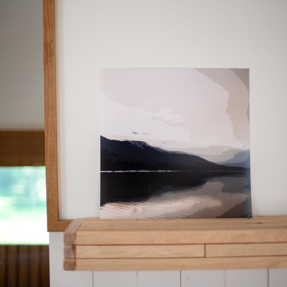 Landscape Art, Lake Wenatchee, Pacific Northwest
